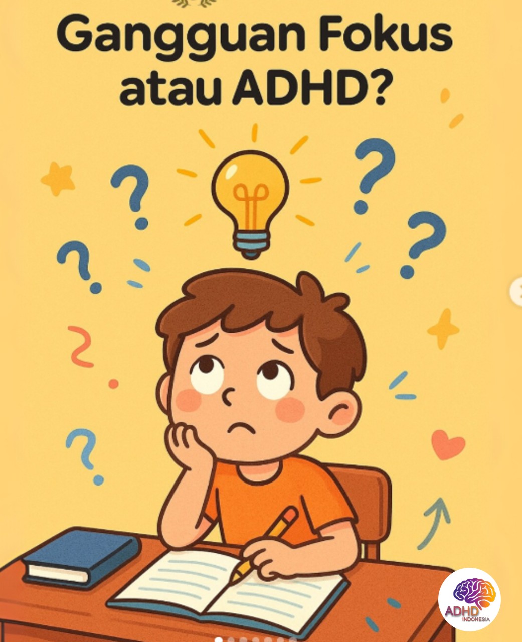 ADHD dan Kesulitan Fokus Anak: Edukasi untuk Keluarga di Kabupaten Halmahera Barat