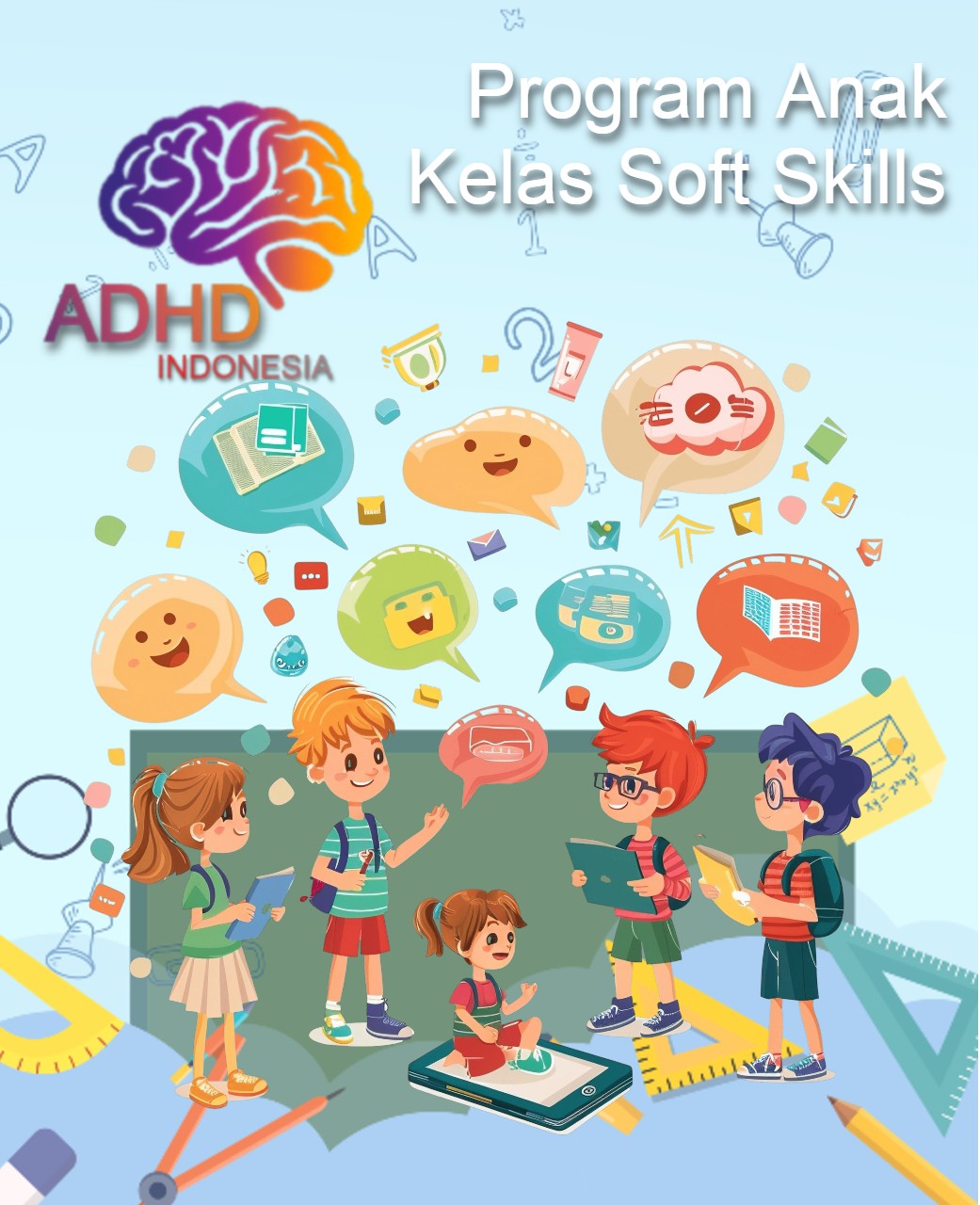 Program ADHD Indonesia Kabupaten Halmahera Barat Kelas Soft Skills Anak ADHD